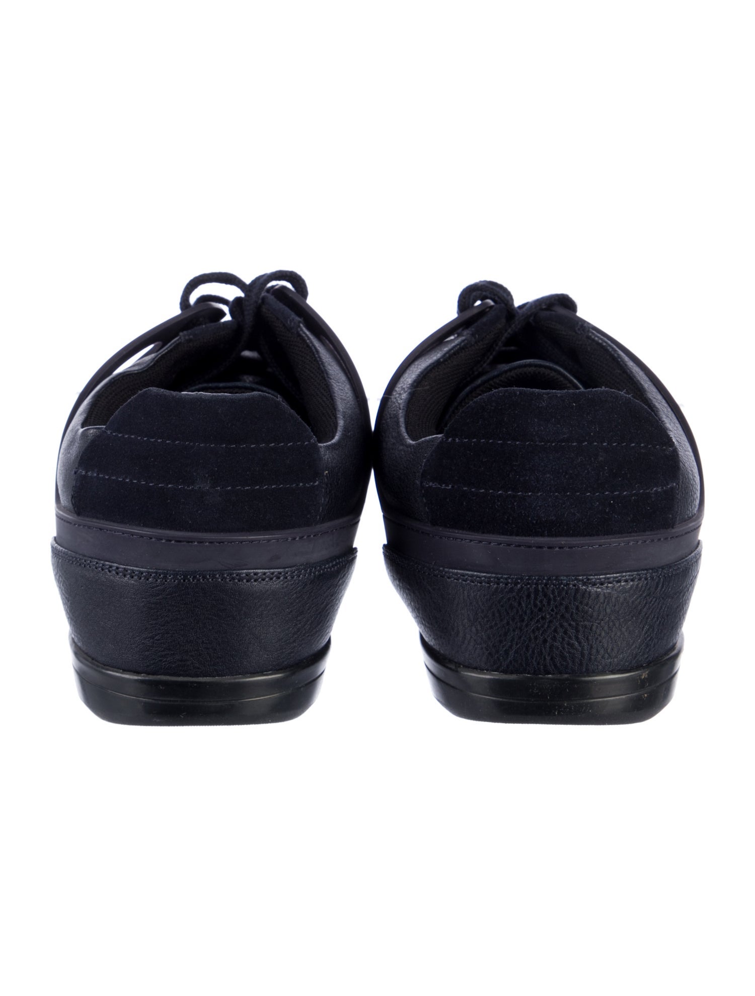 Versace Collection Leather Sneakers